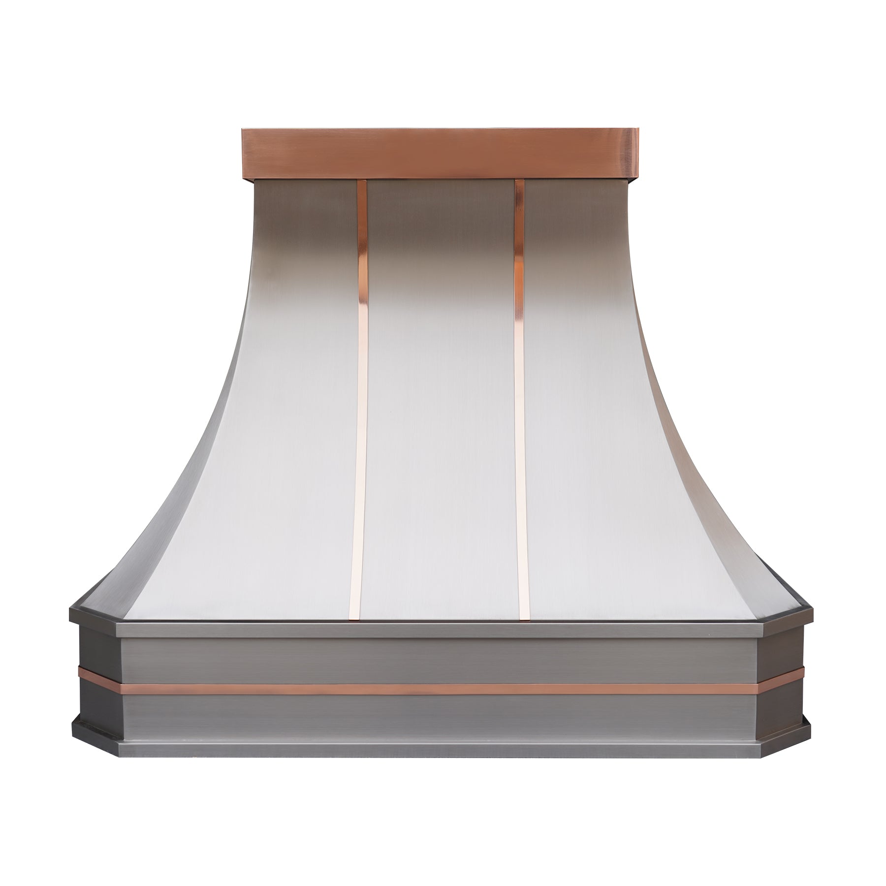 Curved Kitchen Hood Custom Wall Mount Stainless Steel Range Hood | Modern Kitchen