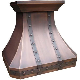 SINDA Traditional Copper Stove Hood - H30TR - Sinda CopperRange Hood