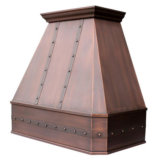 SINDA Custom Copper Range Hood - H14TR - Sinda Copper