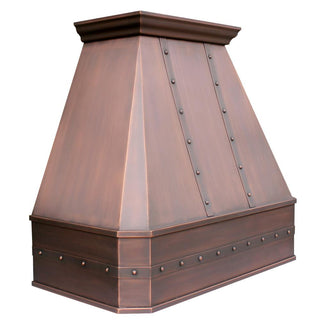 SINDA Custom Copper Range Hood - H14TR - Sinda Copper