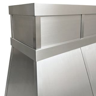 SINDA Decorative Brushed Stainless Steel Range Hood SRH12-4TR-P - Sinda CopperRange Hood
