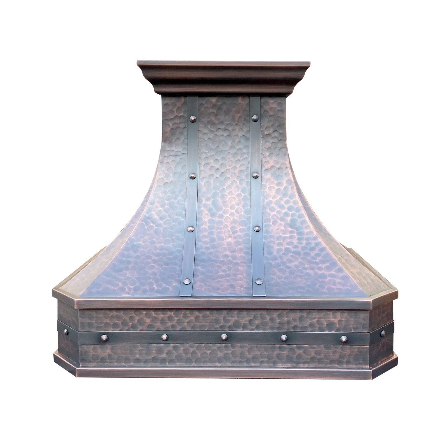 OLDMOUNTAIN 480深型 COPPER BRASS STAINLESS Copper Range Hood l Custom Kitchen Hood l Metal Vent Hood – SINDA