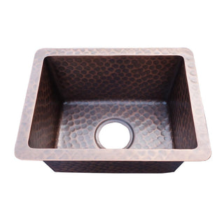 SINDA Hand Hammered Copper Bar Sink BS-3 - Sinda Coppercopper sink