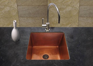 SINDA Hand Hammered Copper Bar Sink BS-4 - Sinda Coppercopper sink