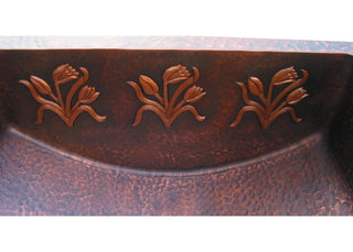 SINDA Hand Hammered Copper Bar Sink BS-7 - Sinda Coppercopper sink