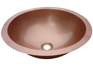 SINDA Hand Hammered Copper Bathroom Sink VBS-8 - Sinda Coppercopper sink