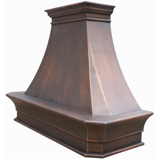 copper range hood-[copper hood-custom copper hood-hammered range hood-Sinda Copper