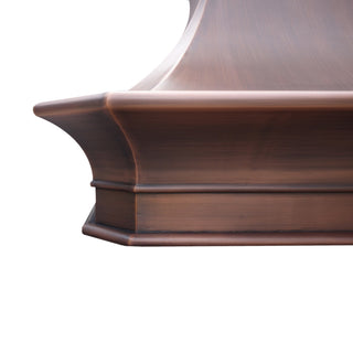 copper range hood-[copper hood-custom copper hood-hammered range hood-Sinda Copper