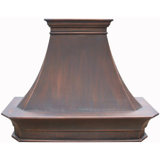 copper range hood-[copper hood-custom copper hood-hammered range hood-Sinda Copper