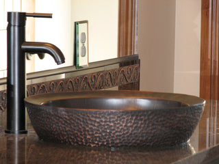 SINDA Hand Hammered Copper Vessel Sink V01B-1 - Sinda Coppercopper sink
