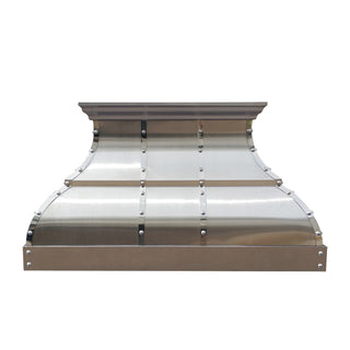 SINDA Handcrafted Bell Shaped Range Hood in Stainless Steel SRH1-2-C-2TR 