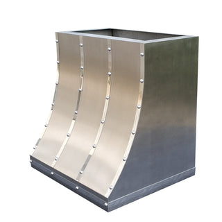 SINDA Customize Wall-Mount Sloped Range Stainless Steel Hood