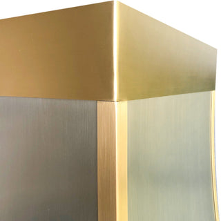 SINDA Handcrafted Stainless Steel Range Hood Wall Mount In Stock, 62"W x 26"D x 42"H, SRH27 - Sinda CopperRange Hood62"W x 26"D x 42"H