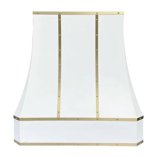 SINDA Handcrafted Tudor Stainless Steel Range Hood SRH4-5TR-W - Sinda CopperRange Hood