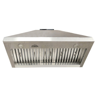 SINDA Handcrafted Wall Mount Copper Kitchen Hood In Stock H11L, 36"W x 21"D x 18"H - Sinda CopperCopper Range Hood36”W x 21”D x 18”H (Wall Mount)