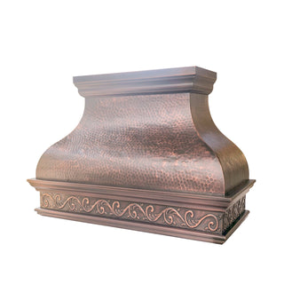 SINDA High End Copper Kitchen Hood with Apron Design l Free Custom Design l Lifetime Warranty