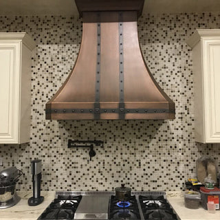 SINDA traditional copper stove hood model h30tr5