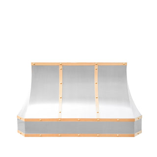 SINDA Handcrafted Brushed Stainless Steel Range Hood - SINDA SRH4-2BTRC
