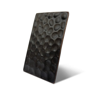 SINDA Oil Rubbed Bronze Beehive Hammered Texture - Sinda Coppersample