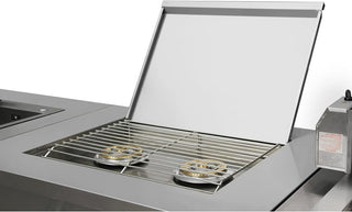 SINDA Outdoor Kitchen 32 Inch Double Side Gas Burners in Stainless Steel - Sinda CopperFree Standard Shipping (About 2 weeks of the lead time)