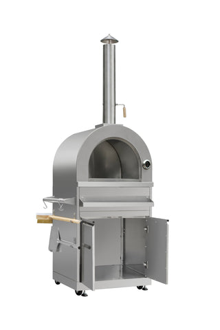 SINDA Outdoor Kitchen Pizza Oven And Cabinet In Stainless Steel - Sinda CopperFree Standard Shipping (About 2 weeks of the lead time)