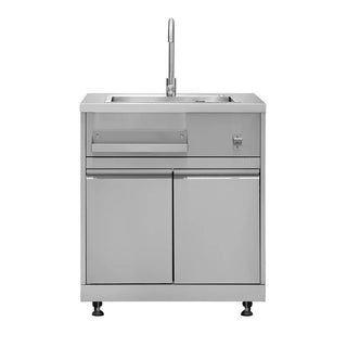 SINDA Outdoor Kitchen Sink Cabinet in Stainless Steel - Sinda CopperFree Standard Shipping (About 2 weeks of the lead time)