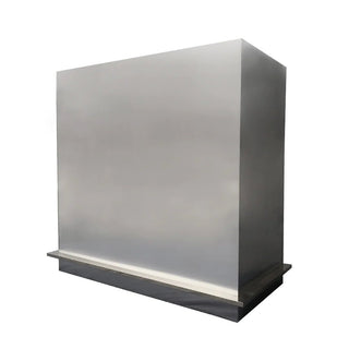 Matte Stainless Steel Box Square Customize Kitchen Hood-Sinda Copper