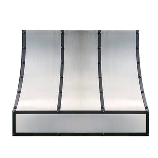 SINDA Black Decorative Sloped Stainless Steel Customize Hood