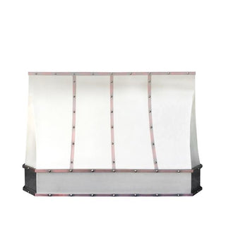 SINDA SRH4-2MTRC Handcrafted Brushed Stainless Steel Range Hood - Sinda CopperRange Hood
