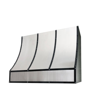 SINDA Sloped Metal Modern Kitchen Hood Vent