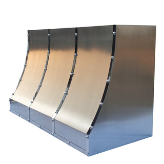 SINDA Sloped Stainless Steel Vent Hood SRH8-TRB 