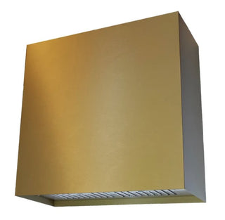 Modern Brushed Brass Box Shape Custom Hood Sinda
