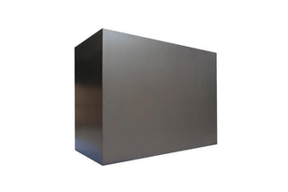 SINDA Blacken Square Box Metal Kitchen Range Hood