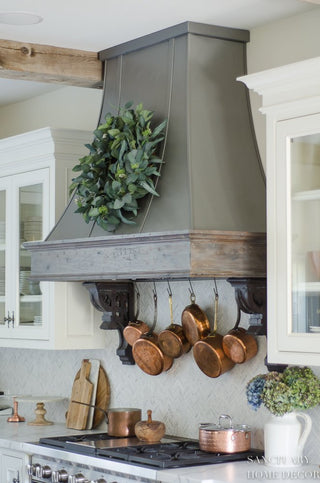 SINDA SRH12-W Custom Stainless Steel Range Hood For Janie Lucas - Sinda CopperRange Hood48"W x 21"D x 30"H