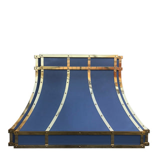 SINDA SRH33 Handcrafted Blue Stainless Steel Range Hood - Sinda CopperRange Hood