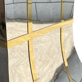 SINDA SRH35-2T-P Handcrafted Polished Stainless Steel Range Hood