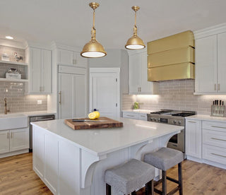 SINDA Brass Box Shape Customize Kitchen Hood