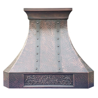 SINDA Traditional Copper Stove Hood - H30TR5-C - Sinda CopperRange Hood