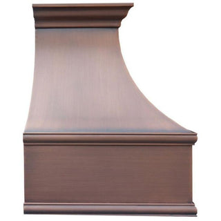 Luxury Antique Copper Kitchen Range Hood H7TRA2 - Free Custom Design - SINDA 