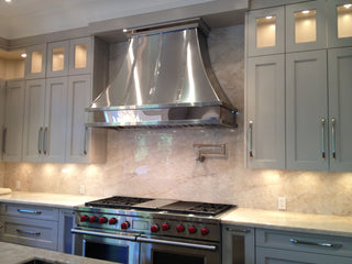 SINDA Tuscan Polished Stainless Steel Made Custom Hood