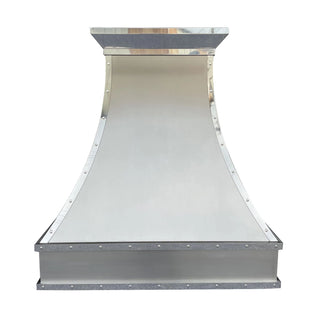 SINDA Handmade Tuscan Custom Stainless Steel Stove Hood