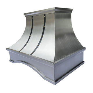 SINDA Tuscan Curve Apron Stainless Steel Custom Ducted  Hood 