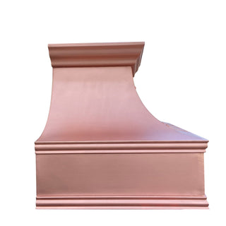 SINDA Wall Mount Copper Range Hood In Stock, 36"W x 21"D x 21"H (Wall Mount), H7TRA4-362121 - Sinda CopperCopper Range Hood36"W x 21"D x 21"H (Wall Mount)