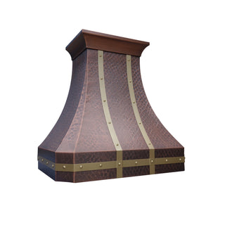 SINDA traditional copper stove hood h30tr4