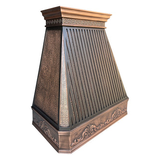 SINDA Custom Copper Range Hood, H14TA-CA - Sinda Copper