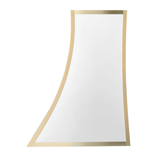 SINDA Niche White Stainless Steel with Decorative Brass Custom Kitchen Ducted Hood