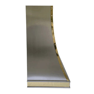 Modern Handmade Sloped Shape Stainless Steel Kitchen Hood-SINDA