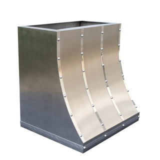 SINDA Handcrafted High-end Sloped Kitchen Vent Hood-Sinda Copper